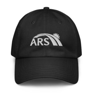 under armour dad hat black front aede.jpg