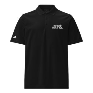 unisex adidas sport polo shirt black front aeddb.jpg